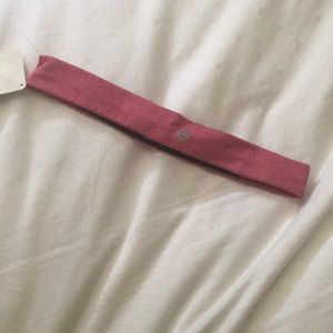 Pink lulu lemon head band